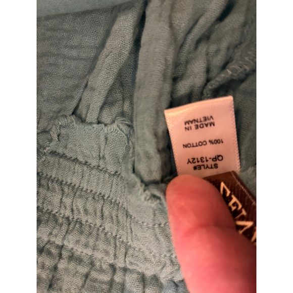 NWOT Zenana Teal Shorts Size Large - Picture 6 of 6